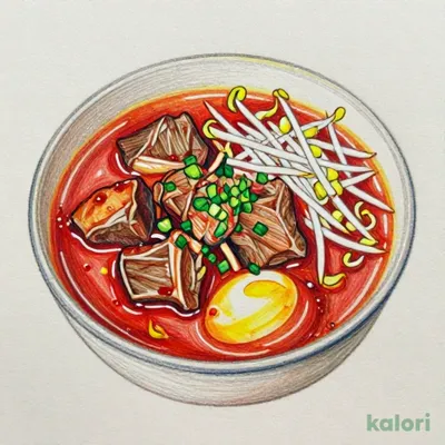 伝説のカルビスープ