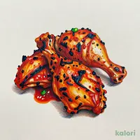 旨ダレ鶏カルビ〔タンドリー〕