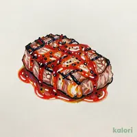 柔らかハラミ〔特製赤ダレ〕