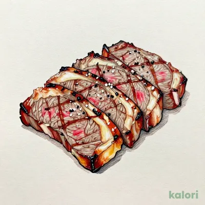 炙り焼きカルビ〔塩こしょう〕