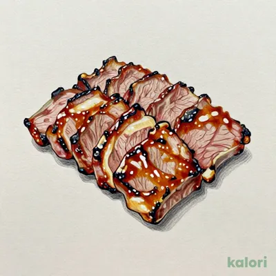 Grilled Beef Short Rib (Special Savory Sauce)