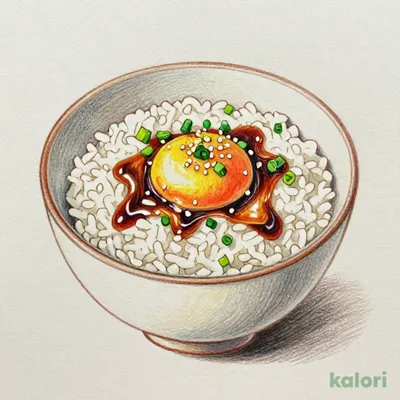 TKG (Egg Over Rice)