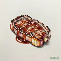 牛カルビステーキ〔ステーキソース〕