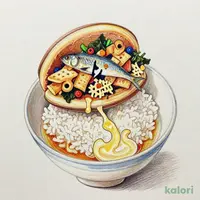 Sea Bream Broth Chazuke with Monaka Wafer