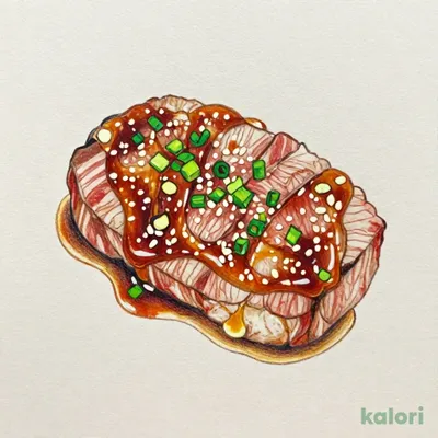 やみつきハラミ（ポーク）【ねぎ塩にんにくダレ】