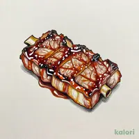 幸せの牛カルビステーキ【特製旨ダレ】