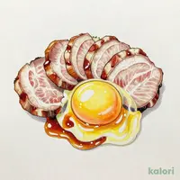 豚肩ロース【焼きすき(生卵付き)】