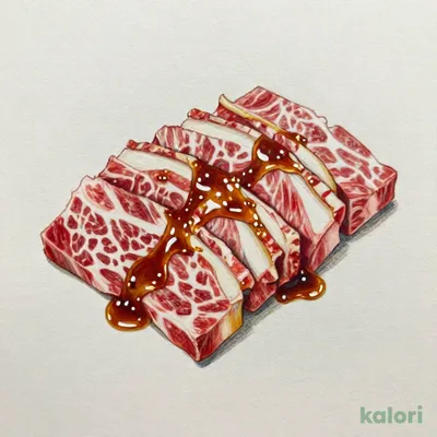 霜降りカルビ【特製旨ダレ】