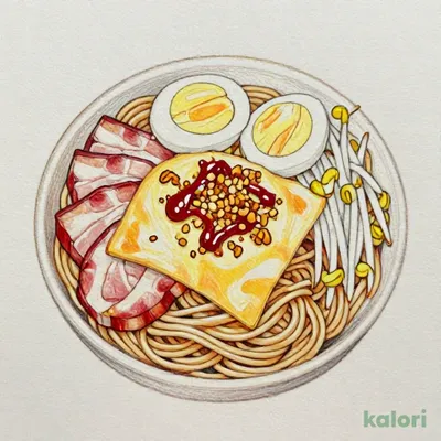 まぜそば（玉子あり）