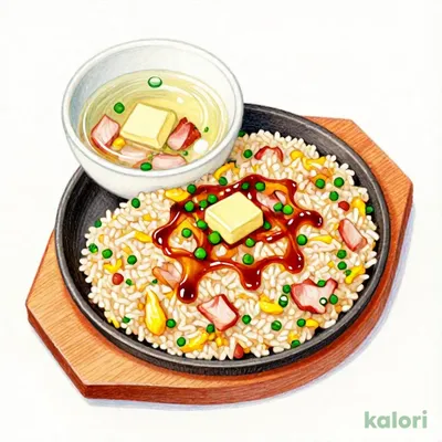 鉄板イタめし（醤油バター味/ニンニクバター味）