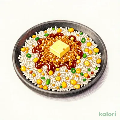 鉄板イタめし（醤油バター味/ニンニクバター味） ロゴ