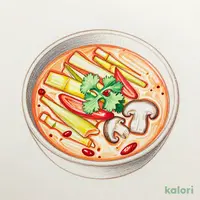 レモングラス香るトムヤムスープ