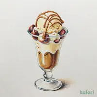 モンブランアイスパフェ