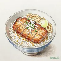 冷やしかつ丼と選べる麺セット