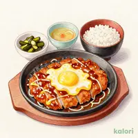 味噌かつとじ定食