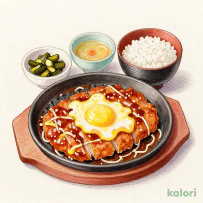 味噌かつとじ定食