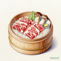 黒毛和牛しゃぶしゃぶ御膳(松茸せいろご飯)