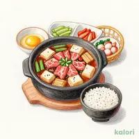 黒毛和牛土鍋すき焼き御膳（白ご飯）