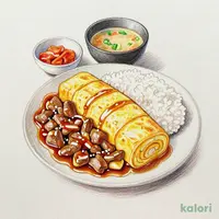すき焼きだし巻き定食