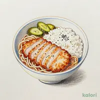 冷やし豚ヒレかつ丼と選べる麺セット