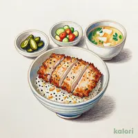 Chilled Pork Fillet Cutlet Bowl Set