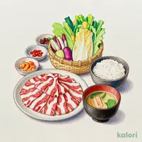 国産牛しゃぶしゃぶ御膳（白ご飯）