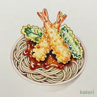 Tempura Bukkake Soba/Udon