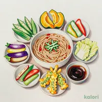 彩菜そば/うどんと天ぷらセット