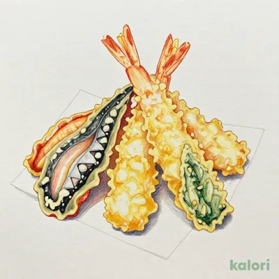 海老と鱧の天ぷら盛合せ