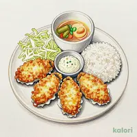 牡蠣フライ定食