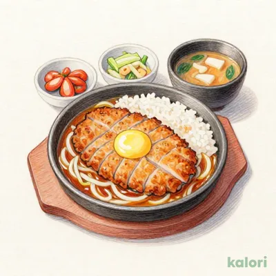 国産豚ロース かつとじ定食