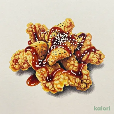 Fried Chicken Skin Snack