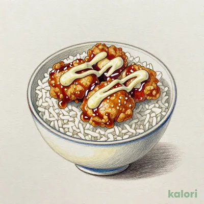 Mini Chicken Nanban Rice Bowl