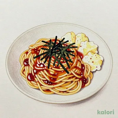 Japanese-Style Soy Sauce Pasta (Double) Lunch
