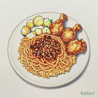 Fried Chicken Toruko Rice Lunch