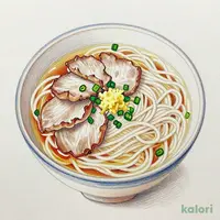 Pork Shabu Somen Noodles (Hot/Cold)