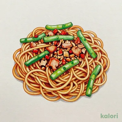 Mala Spicy Yakisoba (Stir-Fried Noodles)