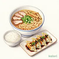 麻辣餃子定食