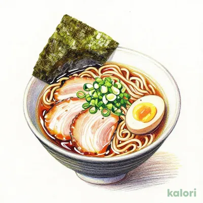 Kyoto Back-Fat Soy Sauce Ramen with All Toppings