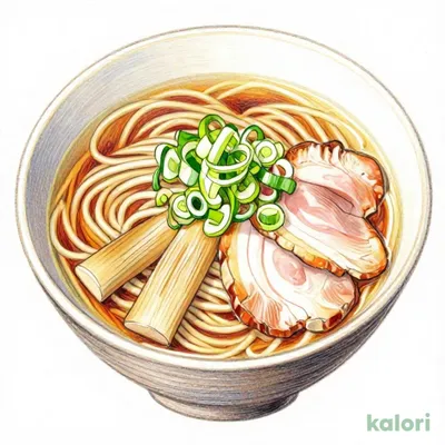 京都背脂醤油九条ねぎラーメン