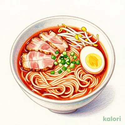 Spicy Miso Ramen with Seasoned Egg