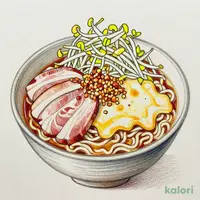 Garlic Back-Fat Soy Sauce Ramen, Super Fat