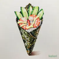えびきゅうマヨ手巻