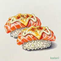 サーモンマヨチーズ炙り