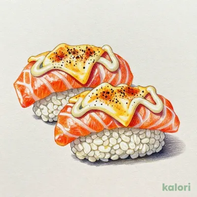 サーモンマヨチーズ炙り