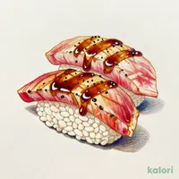 大とろびんちょう醤油炙り