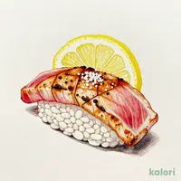本まぐろ大とろ炙り塩レモン