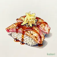本まぐろ大とろ醤油炙り