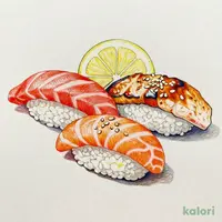 生サーモン三貫盛