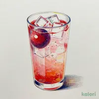 翠ジンソーダ梅しそ